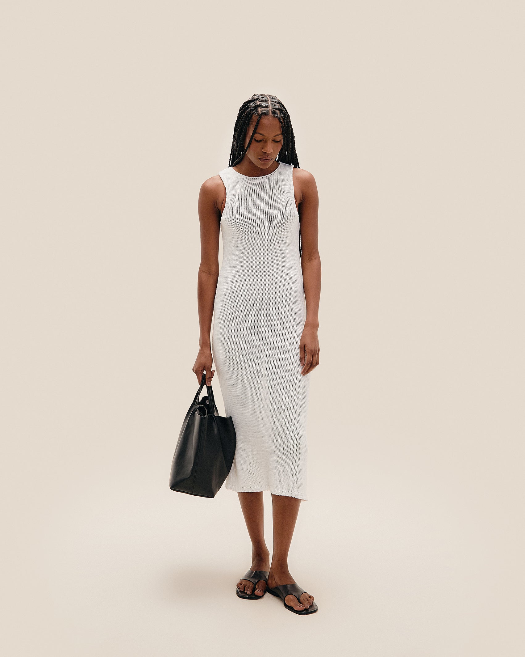 off white knit dress Liza Off-White the Kaiya Dress represents Color:Pink Confetti discount-yes Emerald Cowl Neck Mulberry
