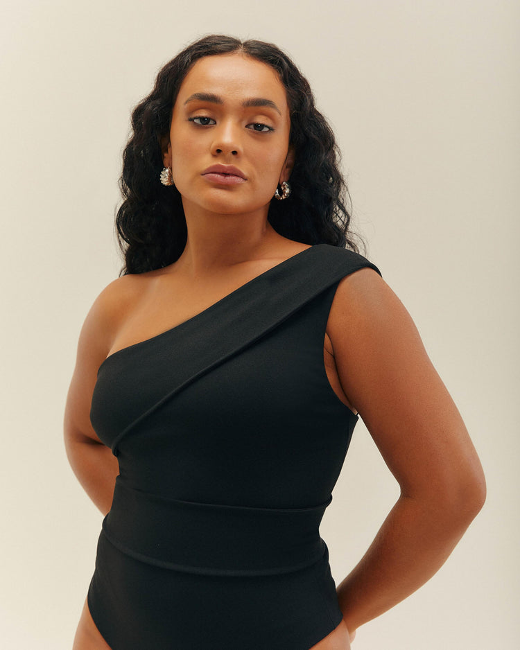MARIA MAILLOT BLACK