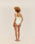 RIBBED GABI SWIMSUIT WHITE CLAY
