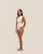 LUISA CREPE SWIMSUIT OFF-WHITE