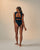 CREPE 80S SWIMSUIT BLACK