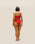 RIBBED IU SWIMSUIT RED SHIFT