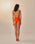 PIPPING THIDU SWIMSUIT MIE ORANGE