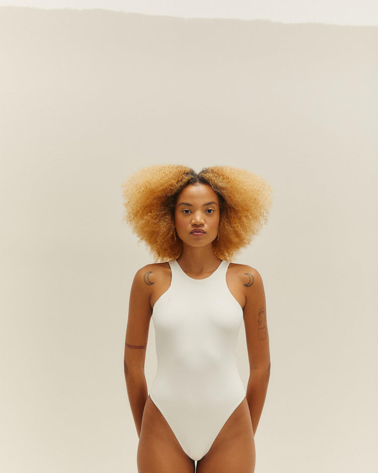 MAILLOT DE BAIN MARI BLANC CRIÉ