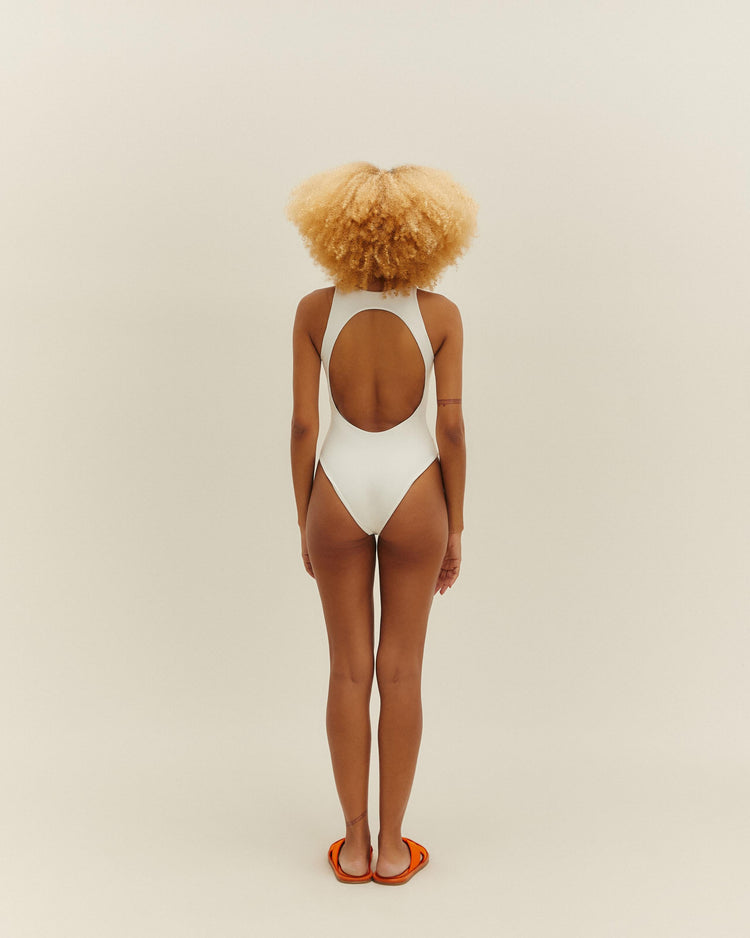 MAILLOT DE BAIN MARI BLANC CRIÉ
