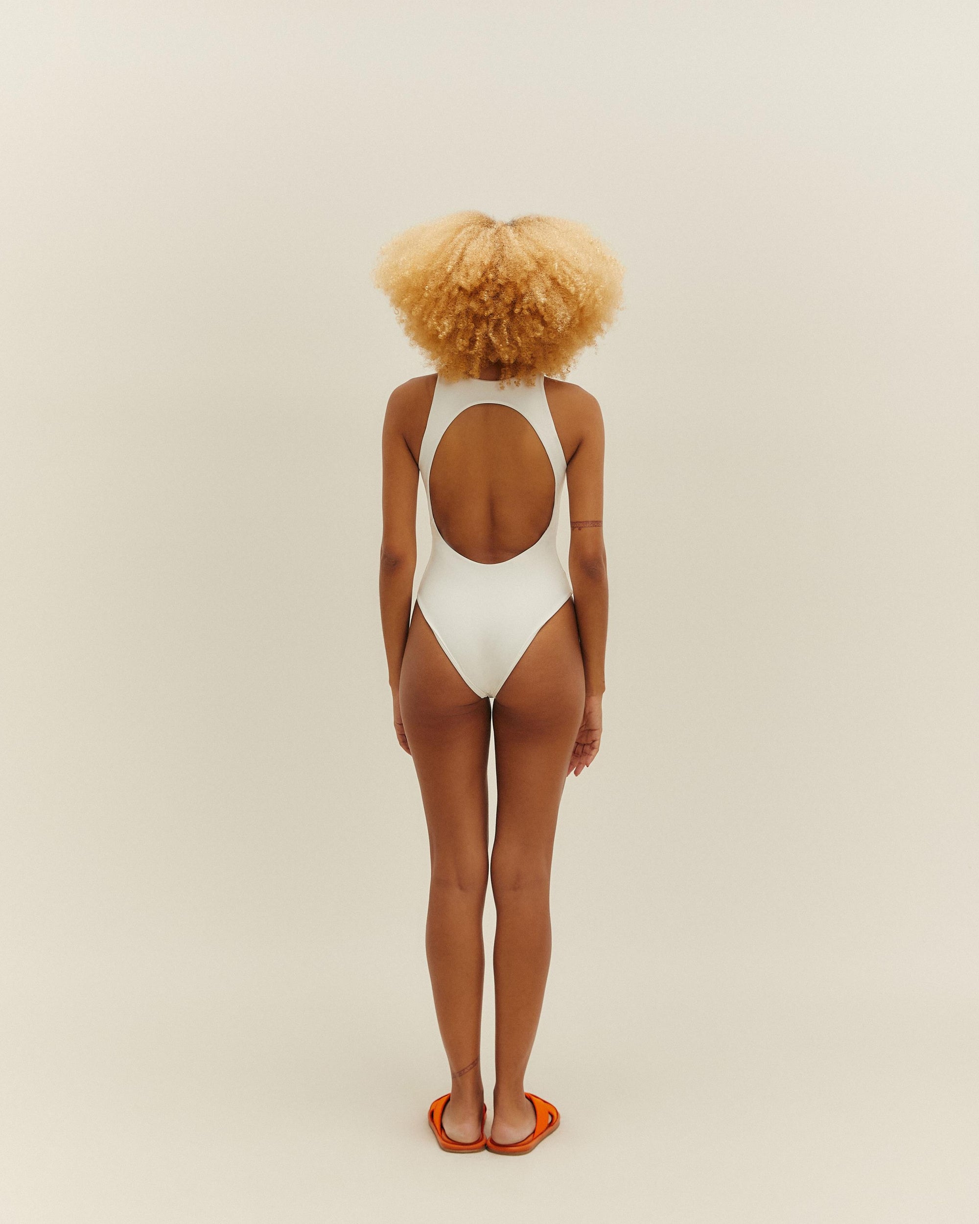 MAILLOT DE BAIN MARI BLANC CRIÉ