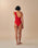 RIBBED MARIA SWIMSUIT RED SHIFT