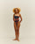 THIDU FACE-PRINT SWIMSUIT