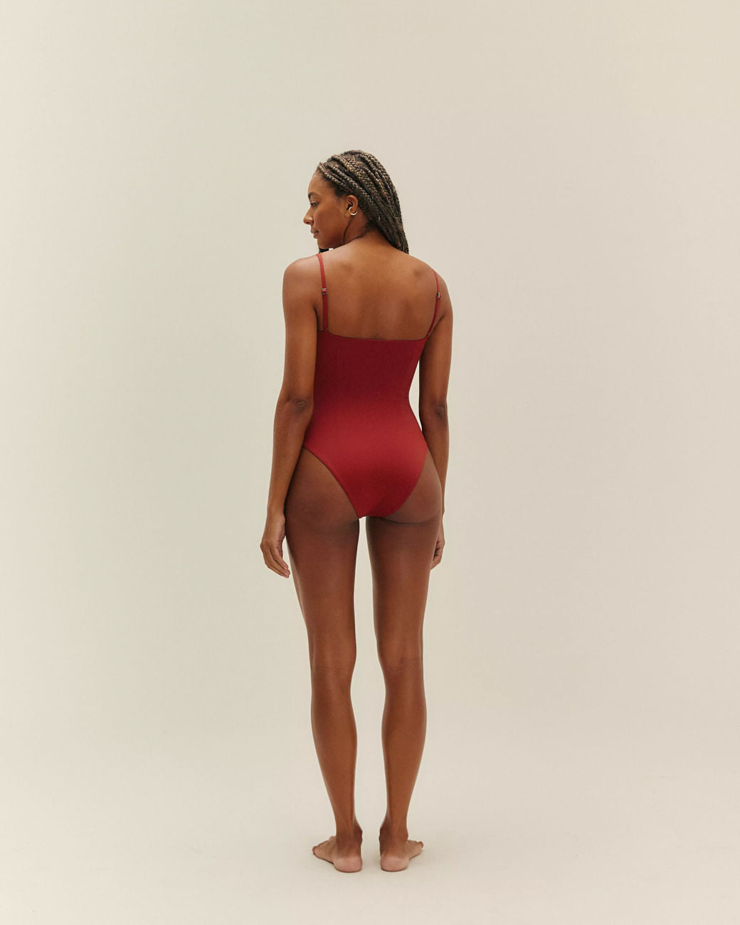MONICA SWIMSUIT BORDEAUX