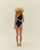 COSTUME DA BAGNO CREPE TWISTED NERO
