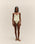 COSTUME DA BAGNO MONICA A RIGHE BIANCO ARGILLO