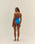 PIPPING THIDU SWIMSUIT RIO BLUE