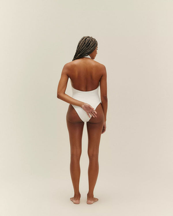 CREPE ANTONIA SWIMSUIT OFF-WHITE