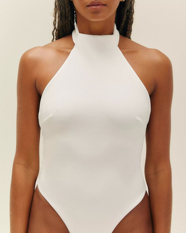 CREPE ANTONIA SWIMSUIT OFF-WHITE