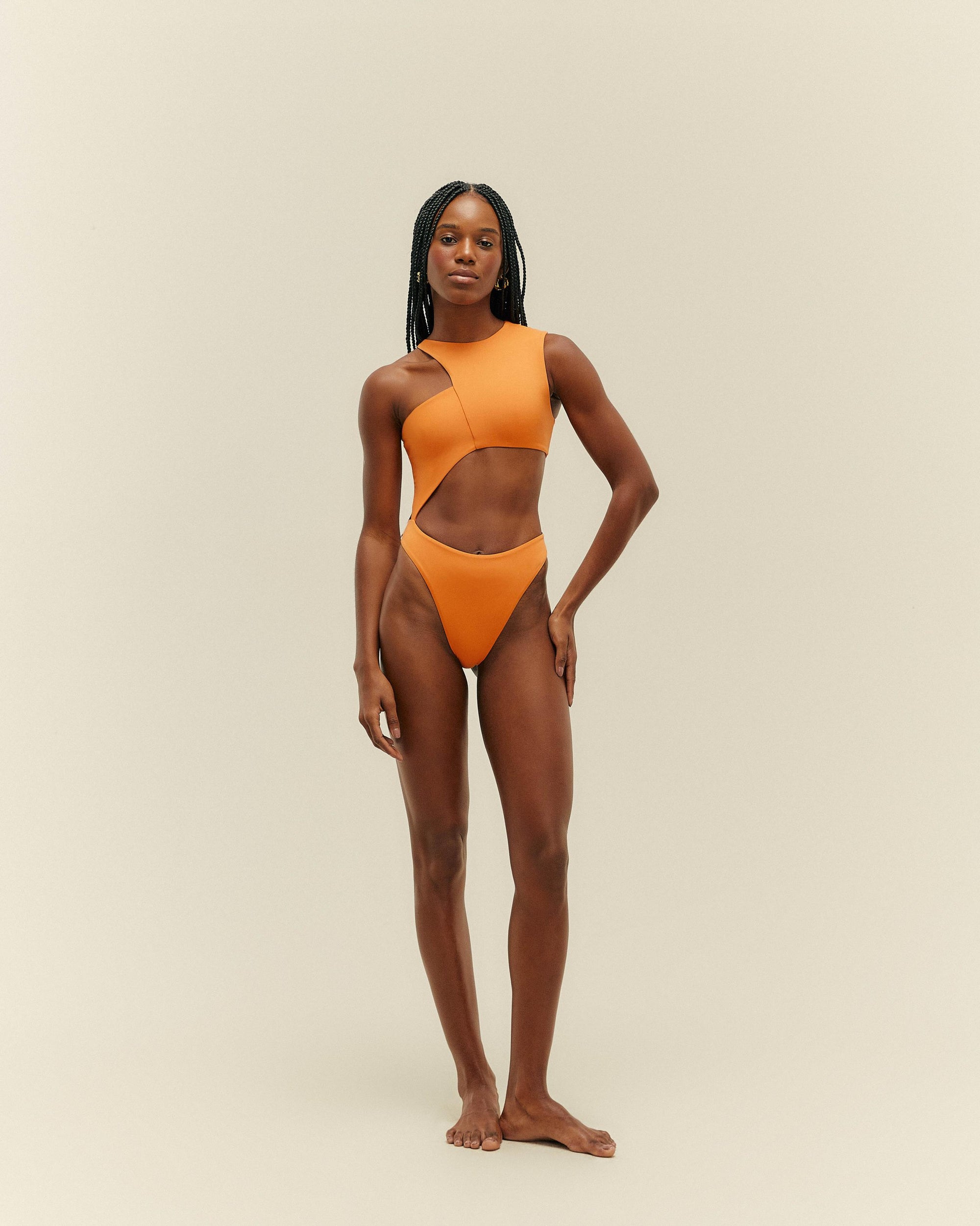 COSTUME DA BAGNO ADRIANA COLORE ALBARICOCCA
