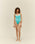 PIPPING THIDU SWIMSUIT NADIR BLUE