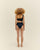 RIBBED IU SWIMSUIT BLACK