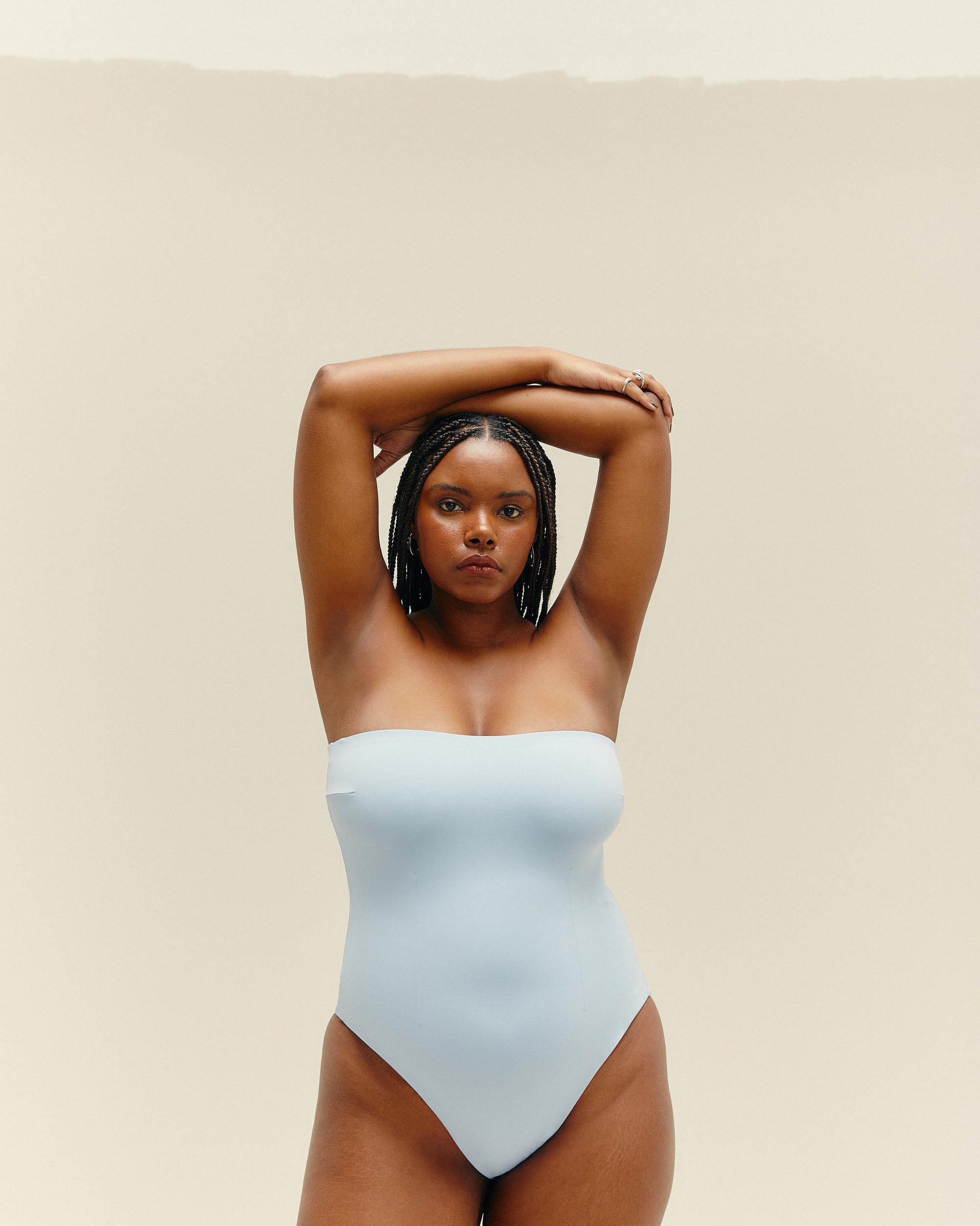 ALINE SWIMSUIT CELESTE BLUE