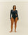 LONG SLEEVE MARIANA SWIMSUIT BLACK