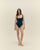 COSTUME DA BAGNO GABI A RIGHE BLU INTENSO