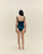COSTUME DA BAGNO GABI A RIGHE BLU INTENSO