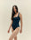 COSTUME DA BAGNO GABI A RIGHE BLU INTENSO