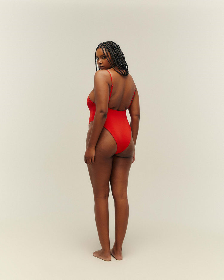 BIA SWIMSUIT RED SHIFT