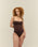.CREPE COSTUME DA BAGNO VINTAGE COHIBA MARRONE