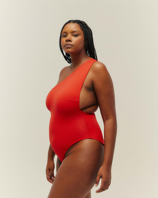 LUISA SWIMSUIT RED SHIFT