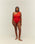 LUISA SWIMSUIT RED SHIFT