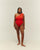 LUISA SWIMSUIT RED SHIFT