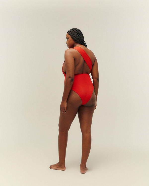 LUISA SWIMSUIT RED SHIFT