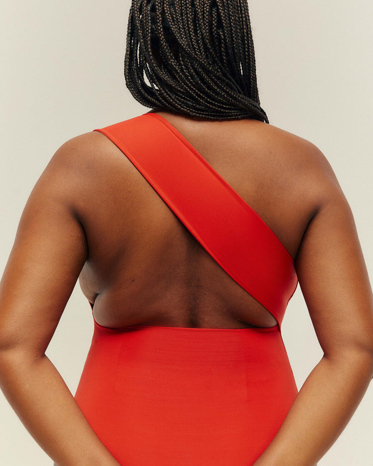 LUISA SWIMSUIT RED SHIFT