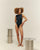 SLIT SWIMSUIT BLACK