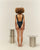 SLIT SWIMSUIT BLACK