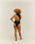 CREPE BARBARA MAILLOT DE BAIN NOIR