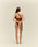 ANGELINA MID BROWN SWIMSUIT