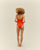 VINTAGE SWIMSUIT CORAL