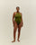 POLY OLIVE GREEN SWIMSUIT