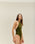 POLY OLIVE GREEN SWIMSUIT