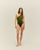 Bañador Luisa verde oliva
