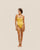 Costume da bagno Piping Thidu Beam Yellow