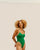 Costume da bagno BIA verde vintage