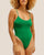 Costume da bagno BIA verde vintage