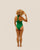 LUCIANA VINTAGE GREEN SWIMSUIT