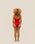 CREPE TAMIS SWIMSUIT RED