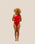 CREPE LUISA SWIMSUIT RED