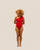 CREPE LUISA SWIMSUIT RED