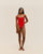 NINA  SWIMSUIT RED SHIFT