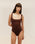 MAILLOT DE BAIN GABI EN CRÊPE COHIBA MARRON